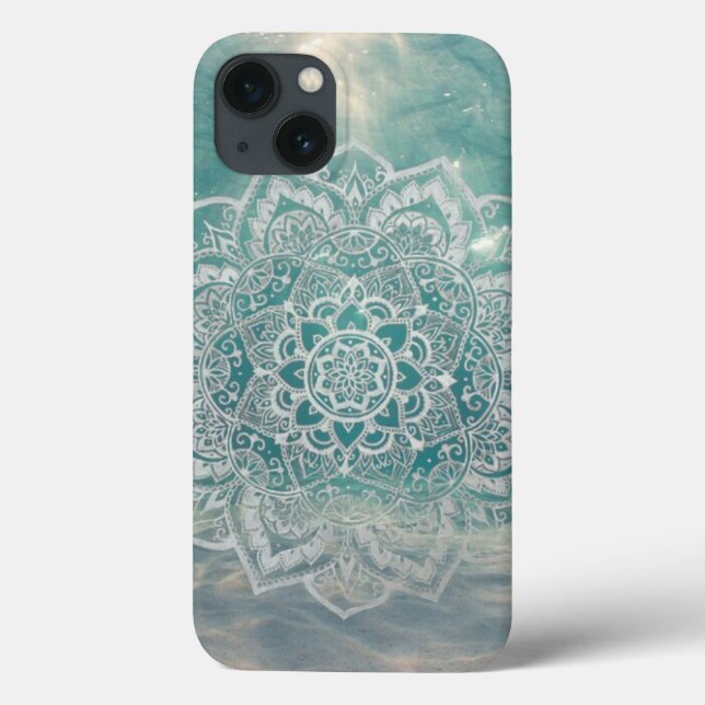 Mandala en el cielo iphone case (Verso)