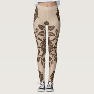Mandala Flores Leggings Ornament