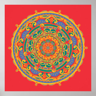 Mandala nº 6 - Poster