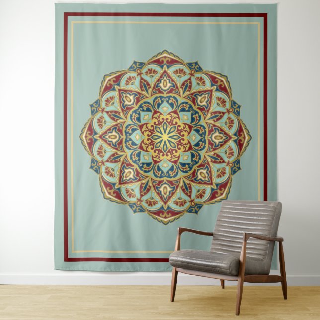 Mandala Oriental - Tapeçaria (In Situ)