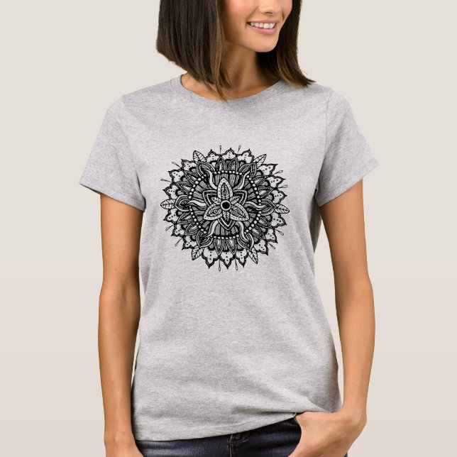 Mandala Ornament T-Shirt (Frente)