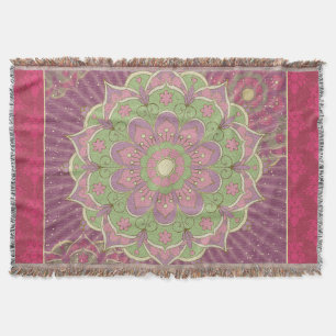 Mandala para cicatrização - Lançar cobertor