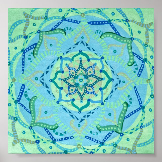 Mandala Poster (Frente)