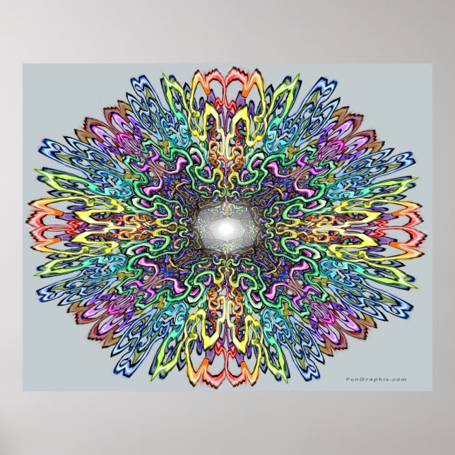 Mandala Poster (Frente)