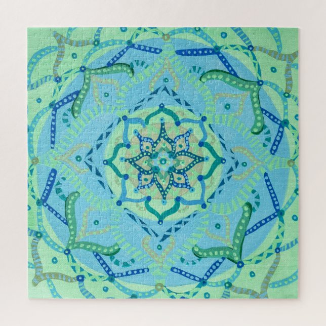 Mandala Quebra-cabeça (Vertical)