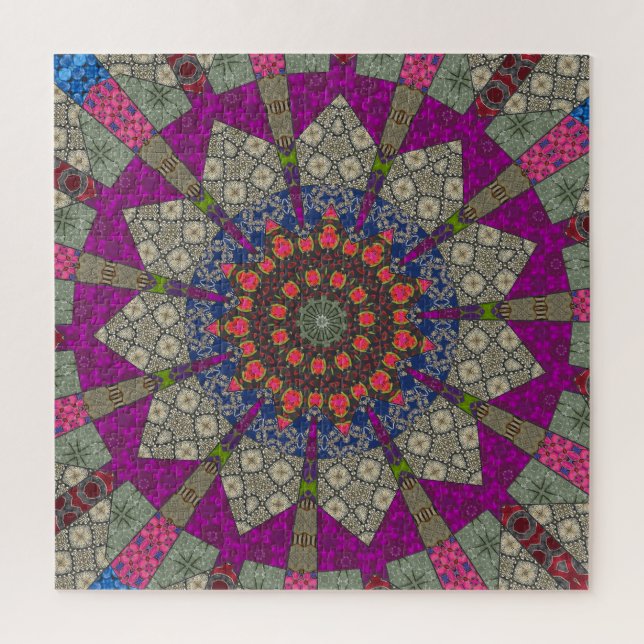Mandala Quebra-cabeça (Vertical)
