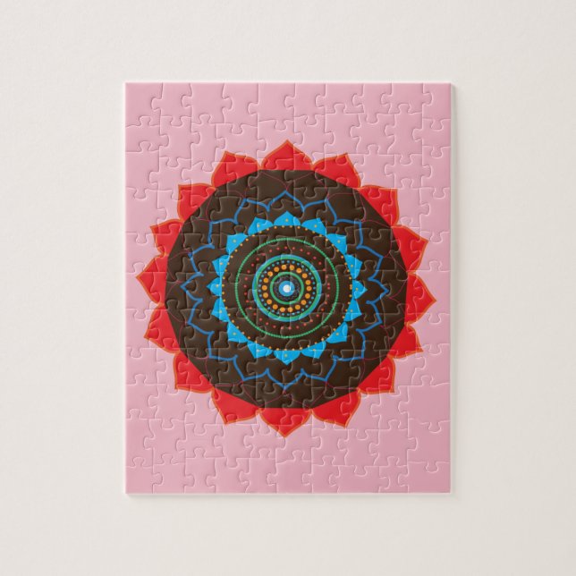 Mandala Quebra-cabeça (Vertical)