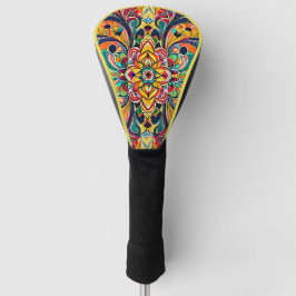 Mandala Sinfonia de Cores – Floral Psicodélico Ous