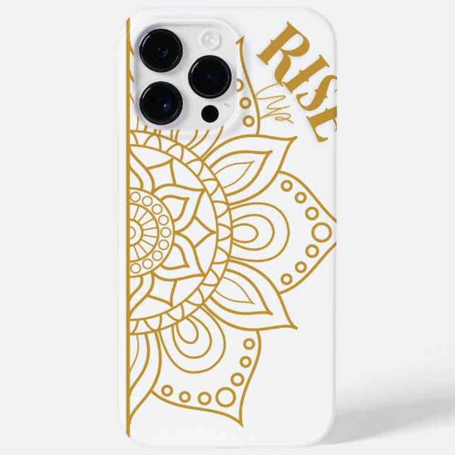 Mandala vibe - iphone 14 pro max case (Verso)