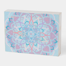 Mandala Wood Art