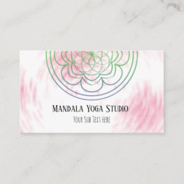 Mandala Yoga Cartão de visita