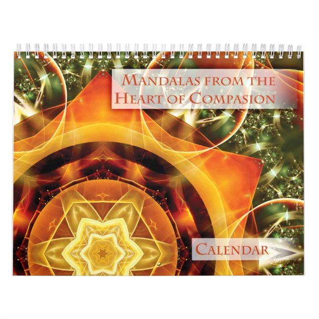 Mandalas do Calendário do Coração da Compaixão (Capa)