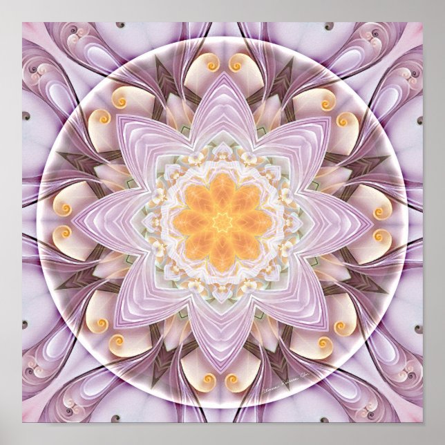 Mandalas do perdão e Poster da versão 27 (Frente)