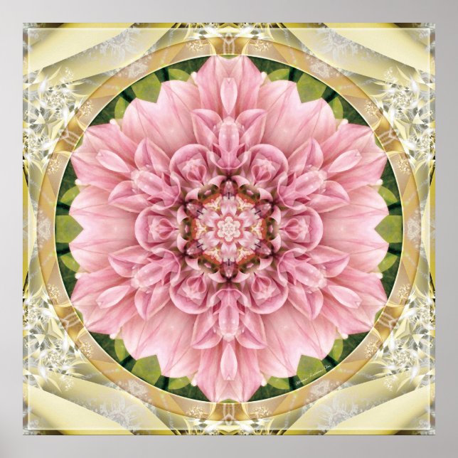 Mandalas do Poster do Coração da Liberdade 13 (Frente)