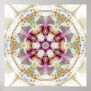 Mandalas do Poster do Coração da Mudança 7