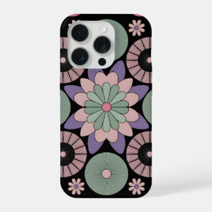 Mandalas Florais Pastel Retro Simetria