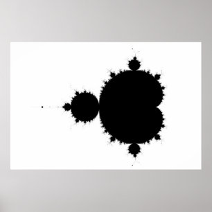 Mandelbrot ajustou o poster muito grande