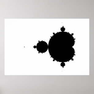 Mandelbrot original ajustou 01 - poster do Fractal