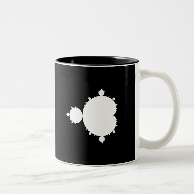 Mandelbrot original ajustou 02 - caneca do Fractal (Direita)