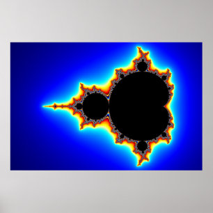 Mandelbrot original ajustou 03 - poster do Fractal