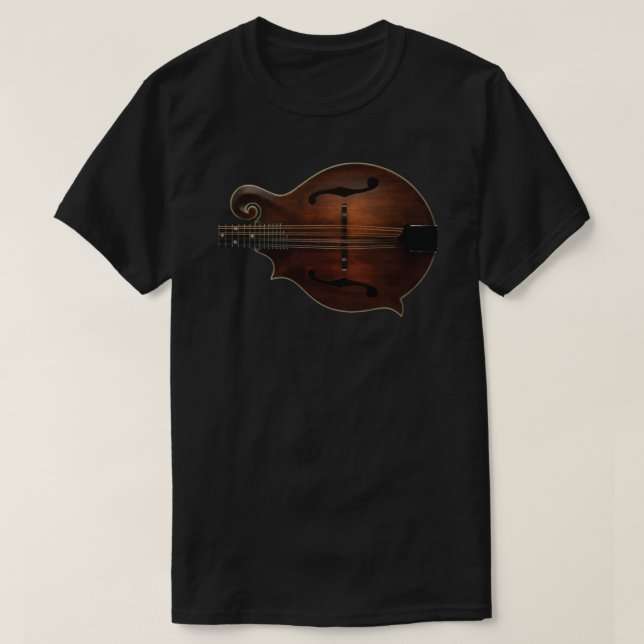 Mandolin Vibes Clássico T-Shirt (Frente do Design)
