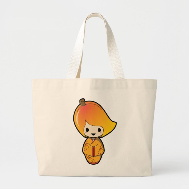 Mango Kokeshi Doll Jumbo Bolsa (Frente)