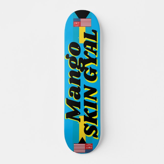 MANGO SKIN GYAL 7, 3/4", skateboard Deck (Frente)
