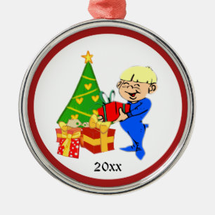 Manhã De Natal Jovens Ornamentos Pessoais