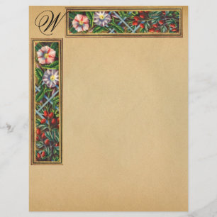 MANHÃ GLORY E RED BERRIES MONOGRAM