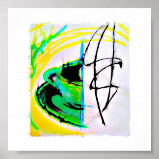 Manhã - Poster de Blur de Café