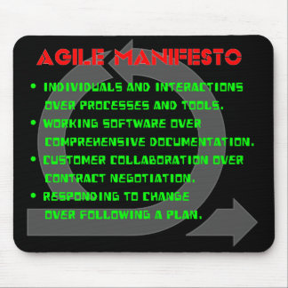 Manifesto ágil Mousepad