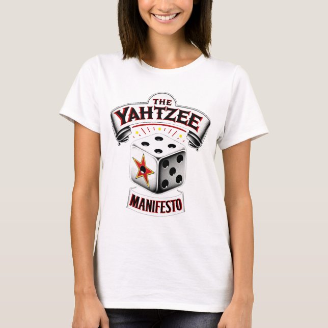 Manifesto Yahtzee Banner T-Shirt - Mulheres (Frente)