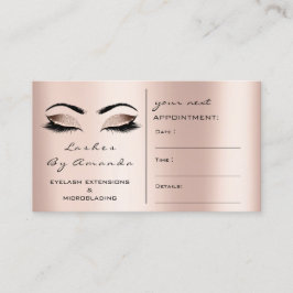 Manipulação de Cartão de Compromisso Artista Rosa 