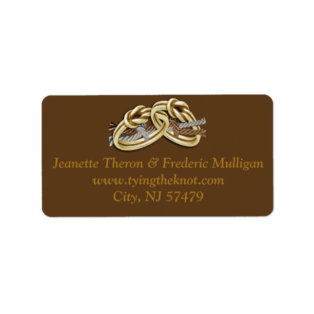 Manipulando Cerimônia - Etiquetas de Casando (Frente)