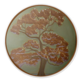 Manípulo de puxador de impressão de madeira de car