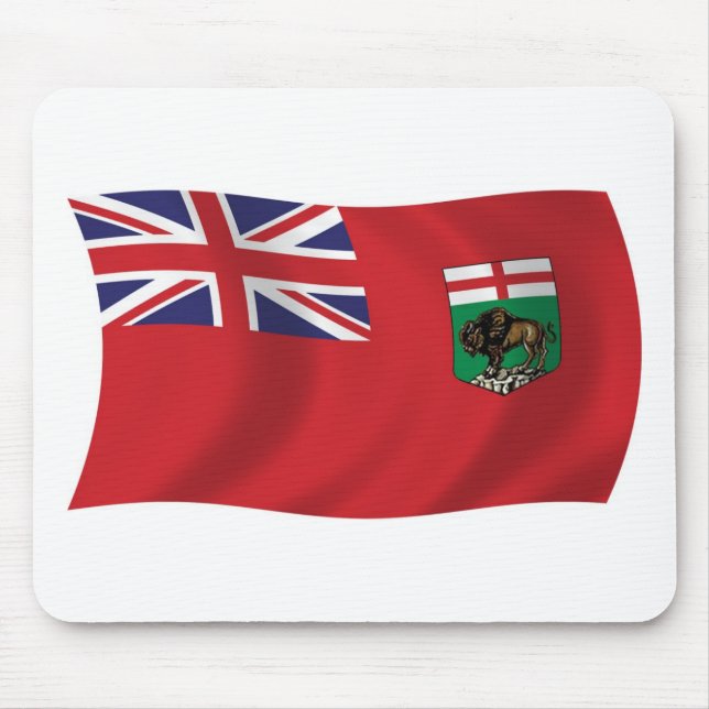 Manitoba Flag Mousepad (Frente)