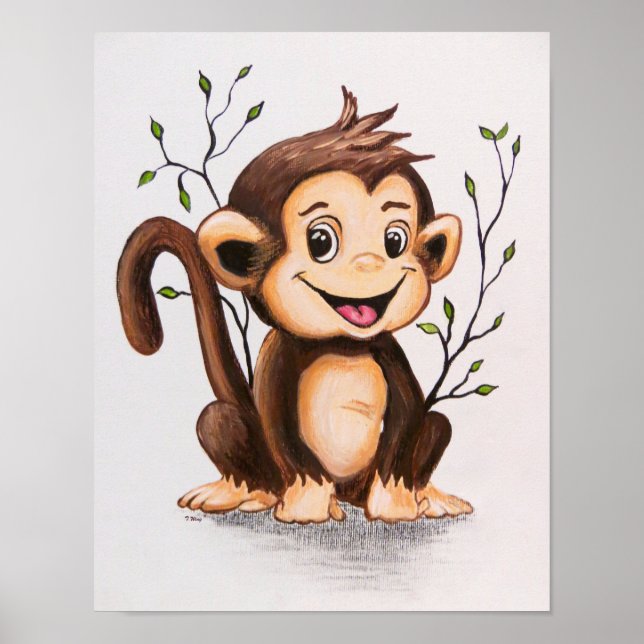 Manny, Poster do macaco (Frente)