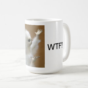 Mano... WTF, caneca de café (Gato Persa)