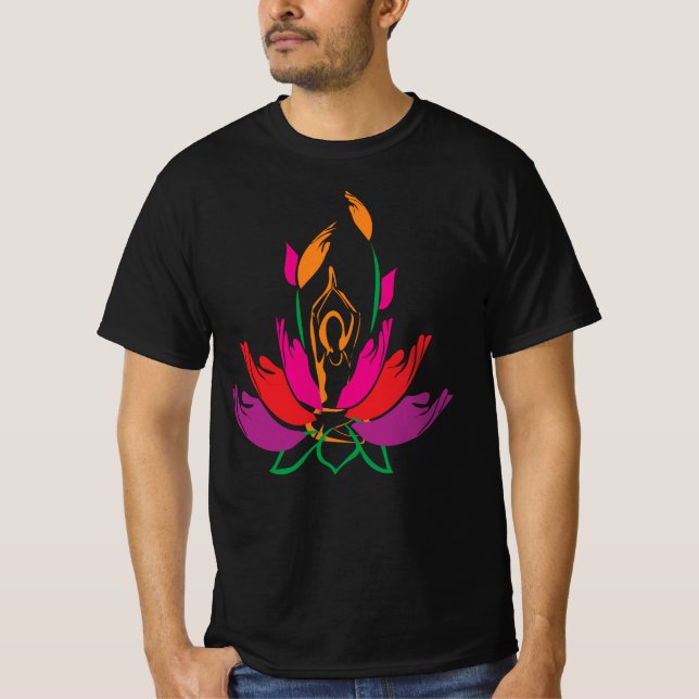 manos abrazadoras Camiseta (Frente)
