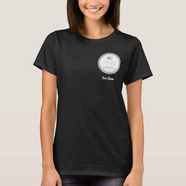 Manoules T-Shirt - Cores Escuras (Frente)