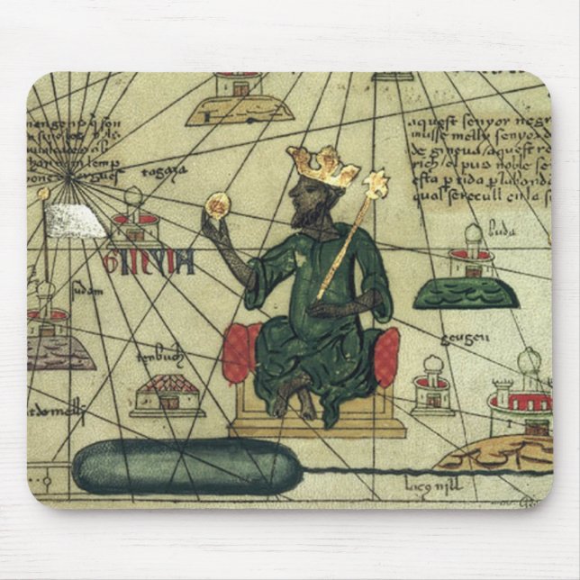 Mansa Musa Reino de Mali Mousepad (Frente)