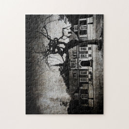 Mansão assustador - quebra-cabeça