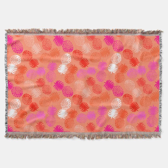 Manta Abacaxi tropical de Momona Havaiana (Frente)