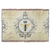 abelha de rainha francesa do vintage moderno