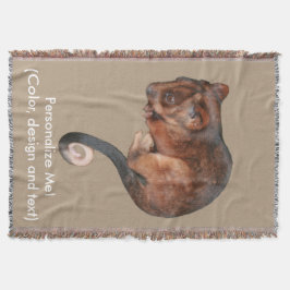 Manta Adorável Baby Ringtail Possum na Austrália