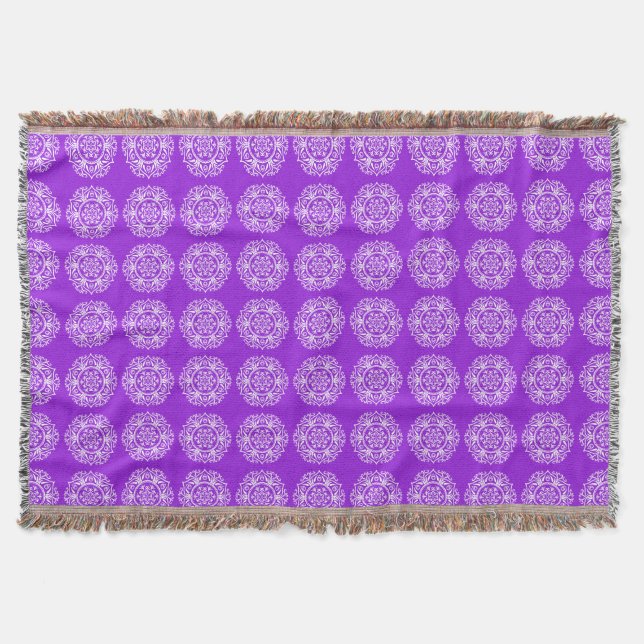 Manta Ametyst Mandala (Frente)