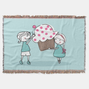 Manta Amor do cupcake