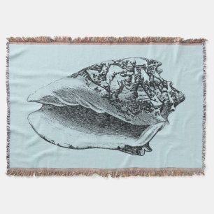 Manta Aqua Conch Shell