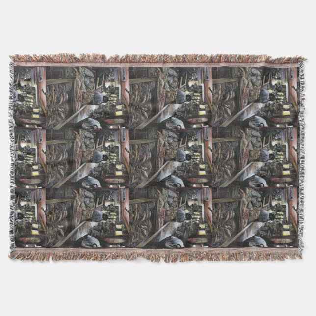 Manta Aquático, ainda beijado com o Vento do Deserto, Je (Frente)