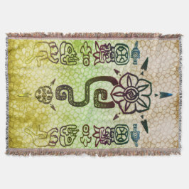 Manta Arte Folclórica Rústica AZTEC